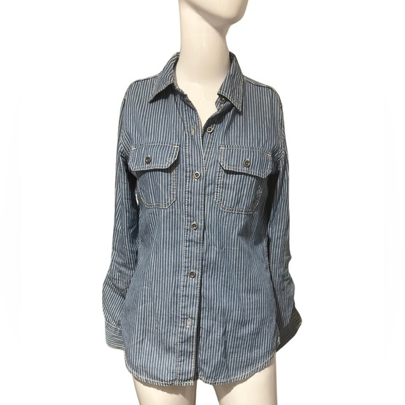 Seven Denim Shirt Xs - Picture 1 of 4